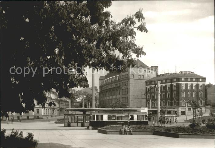 Plauen Vogtland Otto-Grotewohl-Platz