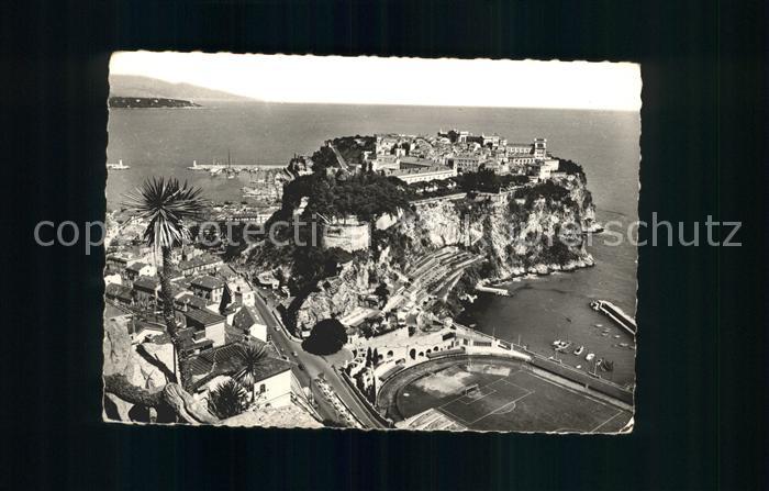 Monaco Fliegeraufnahme Le Rocher