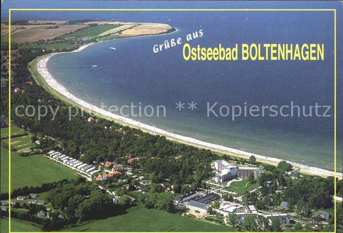 Boltenhagen Ostseebad Fliegeraufnahme mit Strand