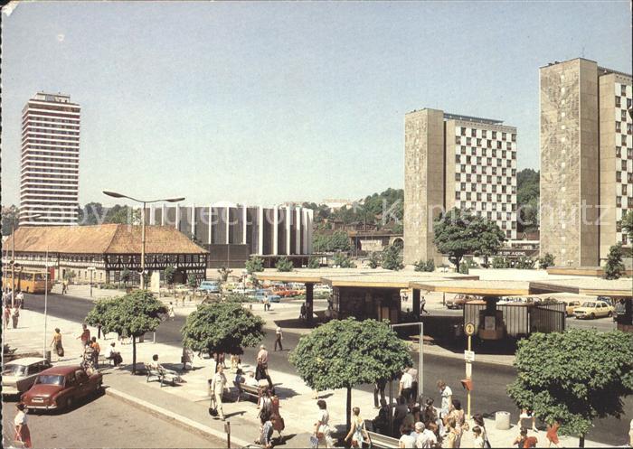 Suhl Thueringer Wald Wilhelm Pieck Strasse