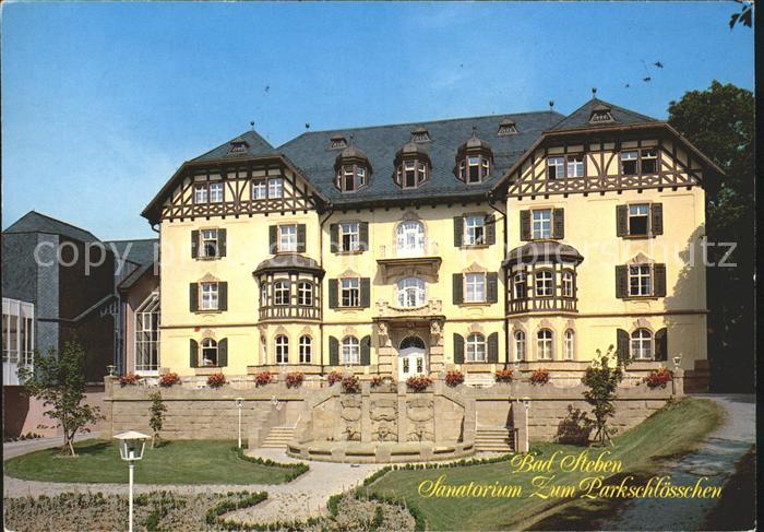 Bad Steben Sanatorium Zum Parkschloesschen