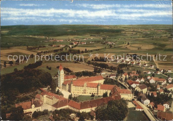 Scheyern Fliegeraufnahme Benediktiner-Abtei