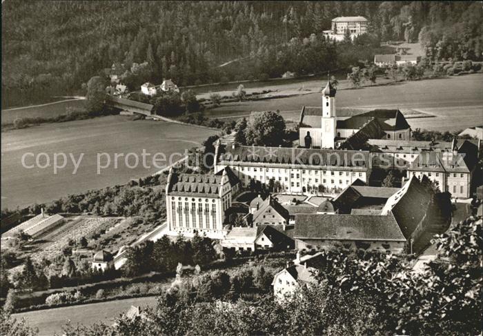 Beuron Donautal Fliegeraufnahme Erzabtei