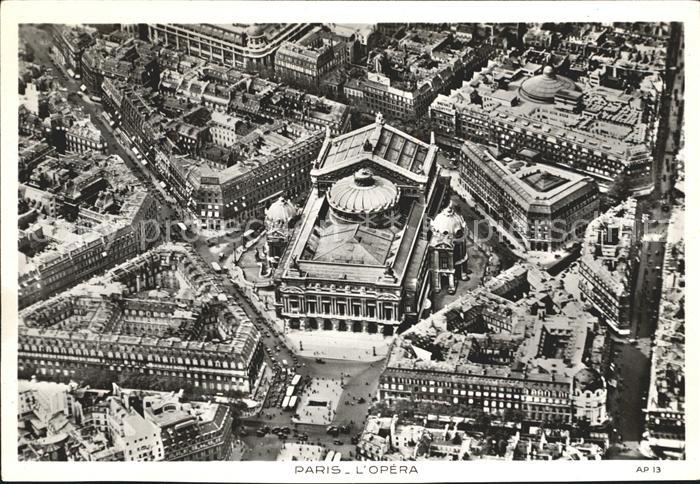 Paris Fliegeraufnahme Opera