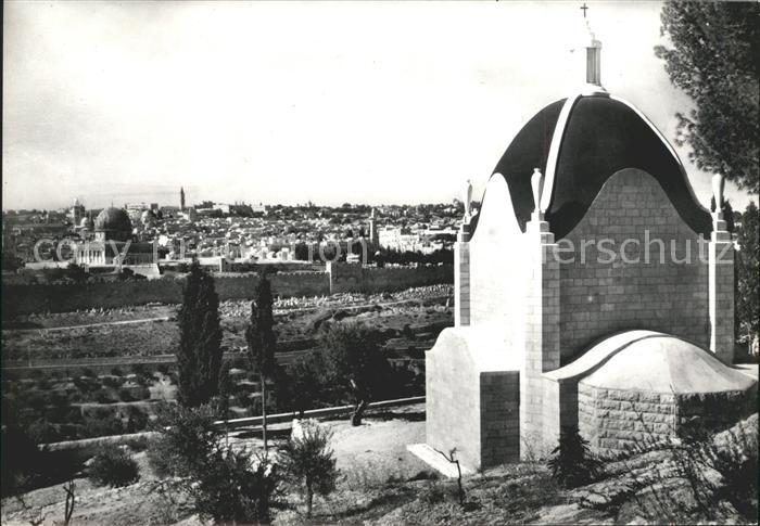 Jerusalem Yerushalayim Kapelle von Dominus flevit