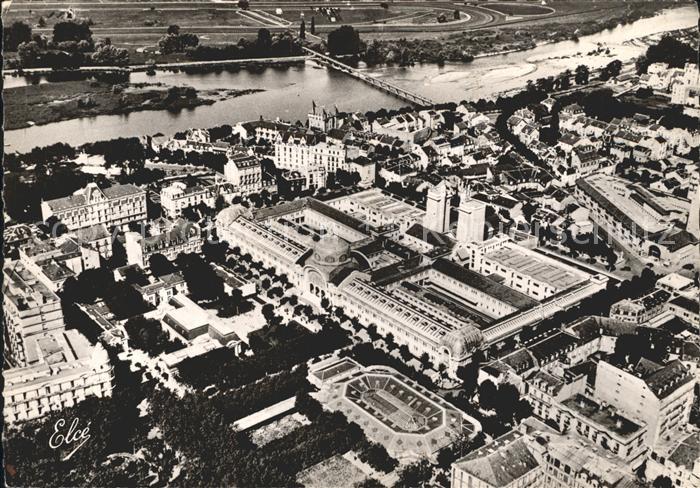 Vichy Allier Fliegeraufnahme