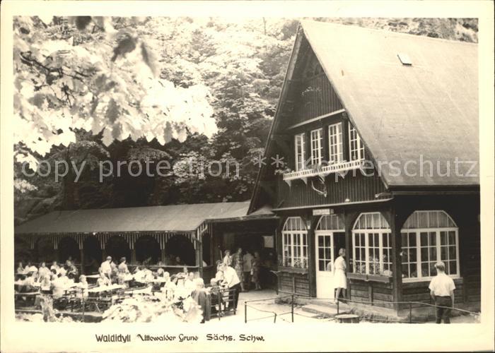 Uttewalder Grund Waldidyll Restaurant