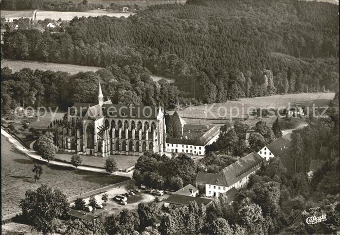 Altenberg Rheinland Fliegeraufnahme mit Dom