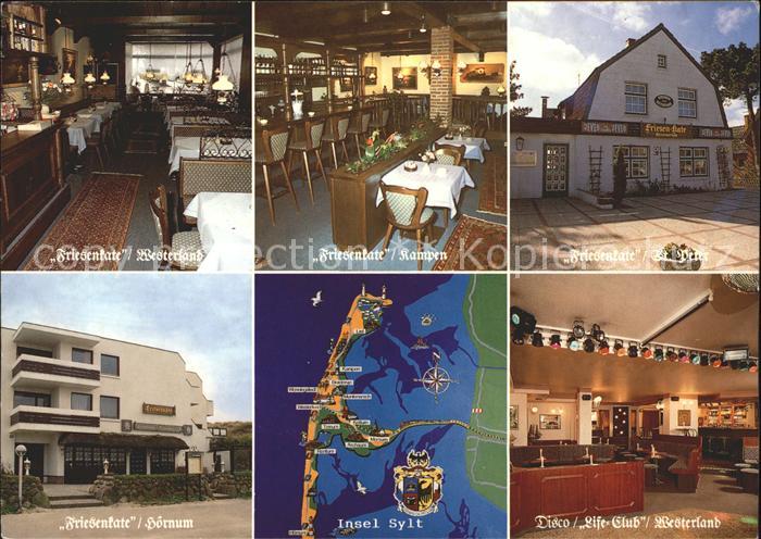 Westerland Sylt Restaurant Friesenkate in Hoernum Kampen St. Peter Ording