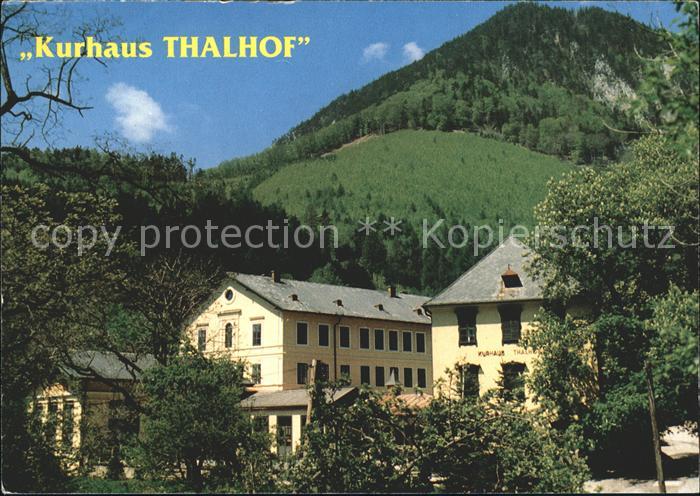 Reichenau Rax Kurhaus Thalhof