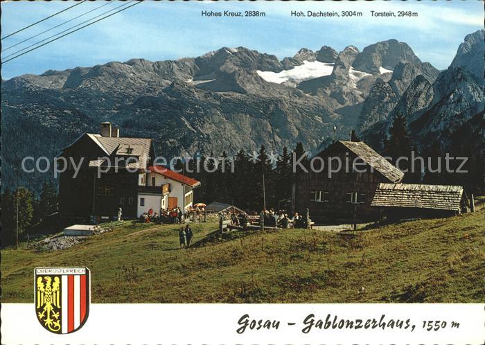 Gosau Oberoesterreich Gablonzerhaus