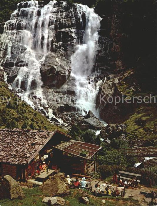 Stubaital Graba-Wasserfall und Graba-Alm
