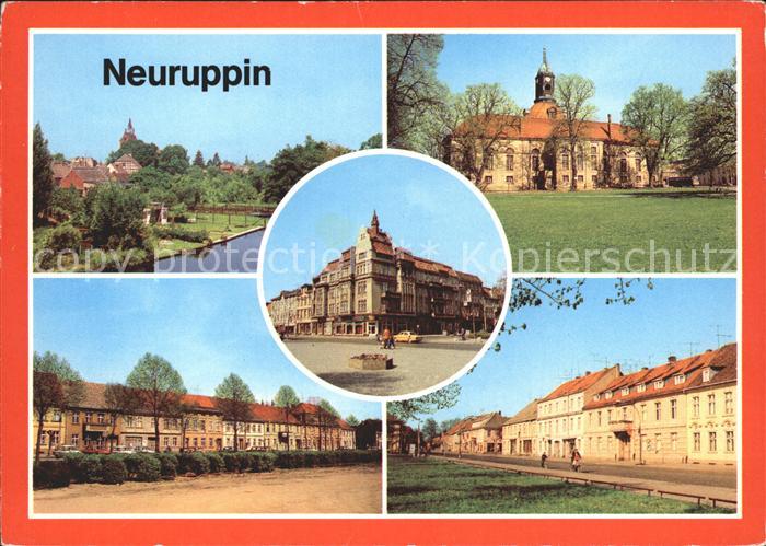 Neuruppin Klosterkirche Wilhelm-Pieck-Strasse Karl-Marx-Strasse
