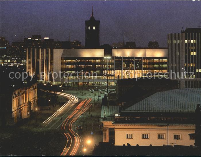 BERLIN  CITY Palast der Republik bei Nacht