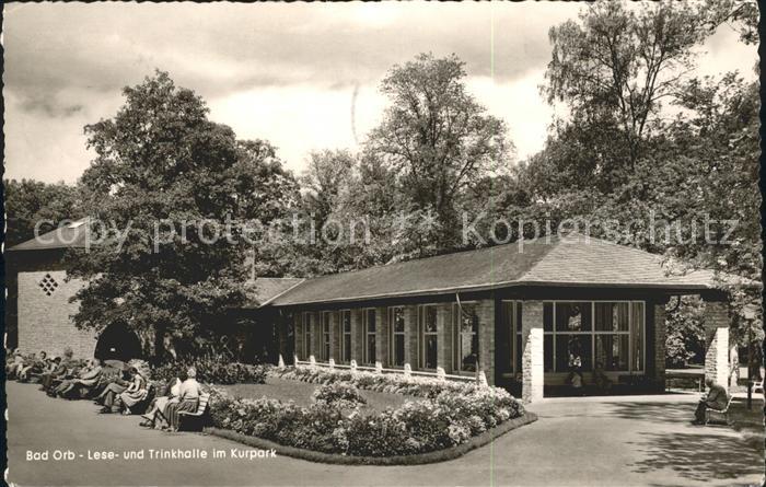 Bad Orb Lese und Trinkhalle im Kurpark