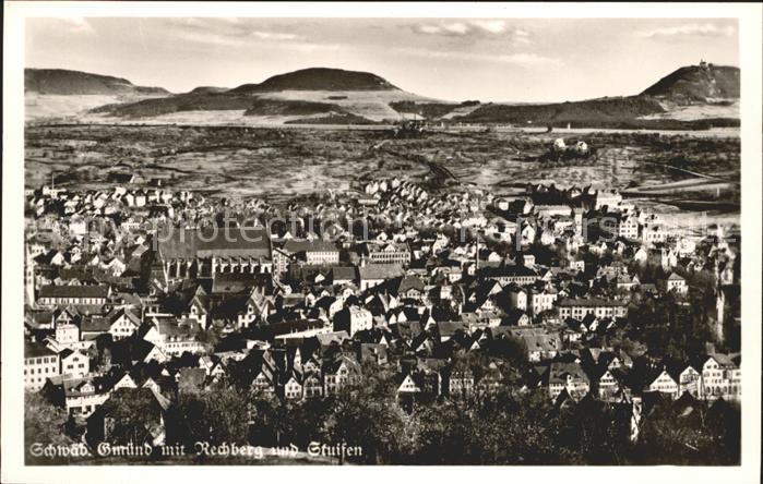 Schwaebisch Gmuend mit Rechberg und Stuisen