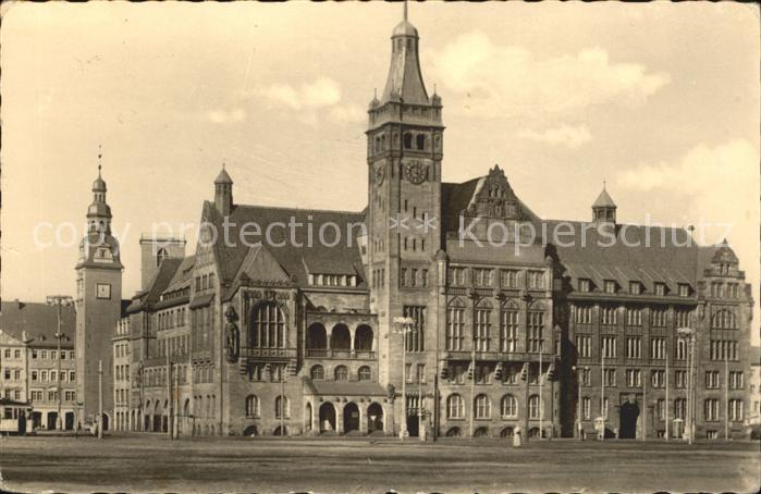 Karl-Marx-Stadt CHEMNITZ Neues Rathaus am Markt