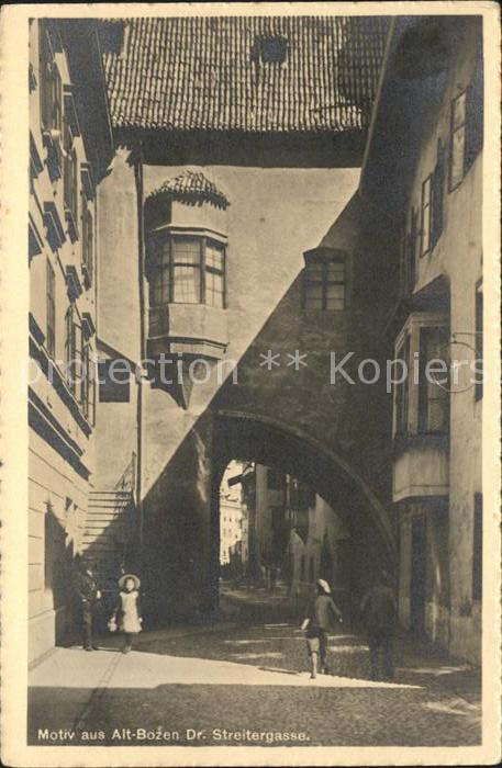 Bozen Suedtirol Streitergase Alt Bozen