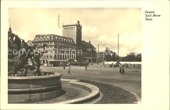 LEIPZIG Sachsen Karl Marx Platz