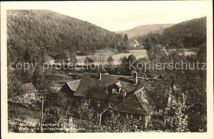 Eisenberg Thueringen Walk und Amtsschreibermuehle Muehltal