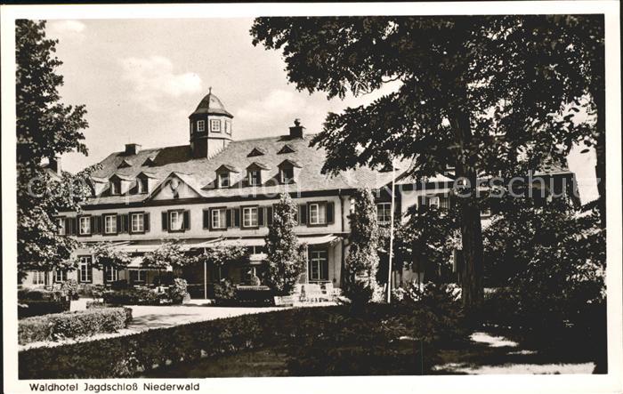 Ruedesheim Rhein Waldhotel Jagdschloss Niederwald