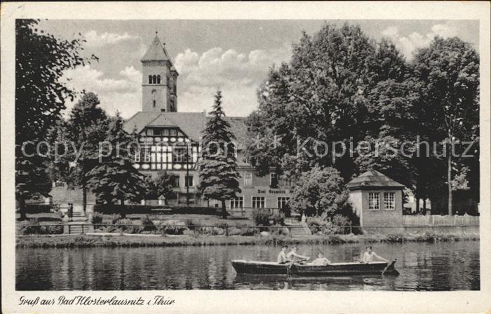 Bad Klosterlausnitz Bootspartie Kirche