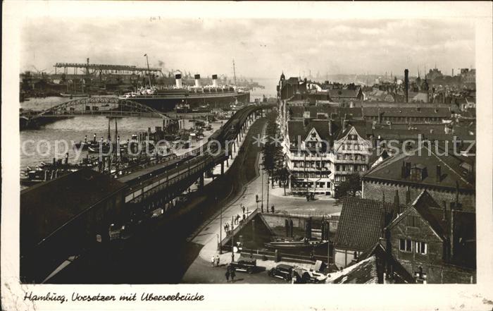 HAMBURG  CITY Vorsetzen mit ueberseebruecke