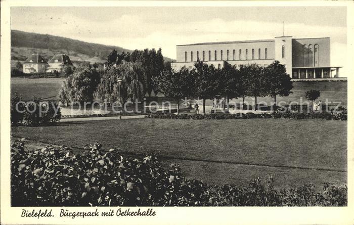 BIELEFELD CITY Buergerpark mit Oetkerhalle