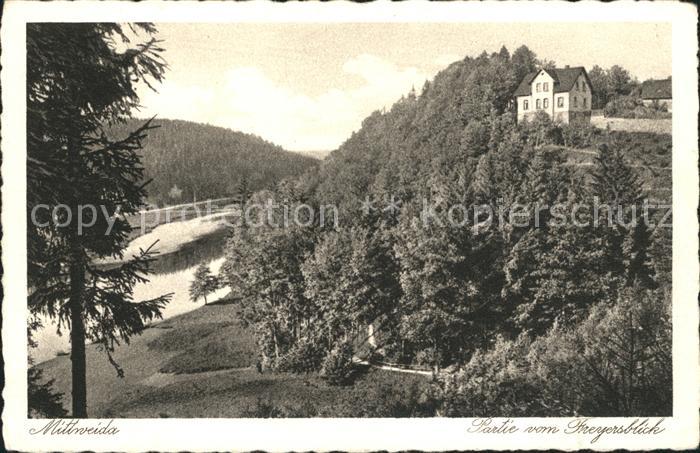 Mittweida Partie vom Freyersblick