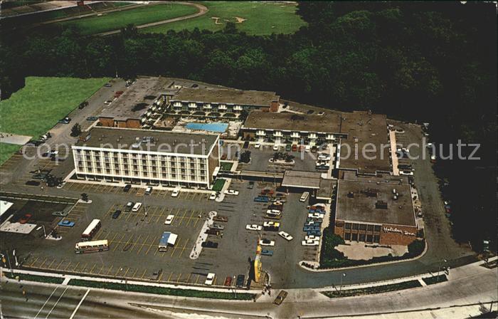 Dearborn Michigan Holiday Inn Air view