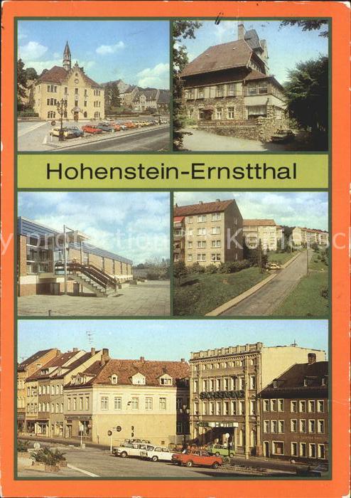 Hohenstein-Ernstthal Orts und Teilansichten