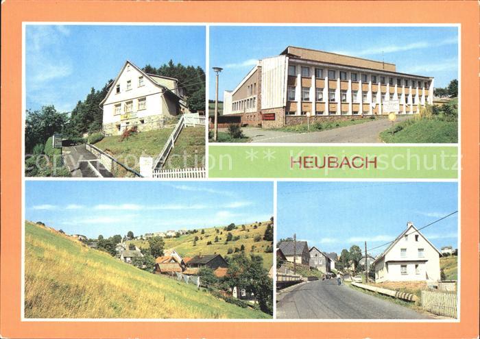 Heubach Thueringen FDGB Erholungsheim Hermann Duncker Teilansichten