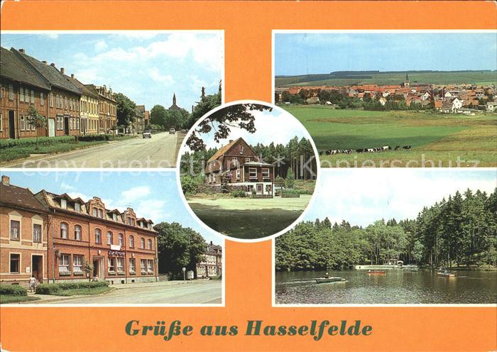 Hasselfelde Breite Strasse Panorama FDGB Erholungsheime