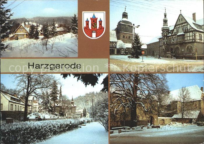 Harzgerode Silberhuette Rathaus OT Alexisbad Schloss
