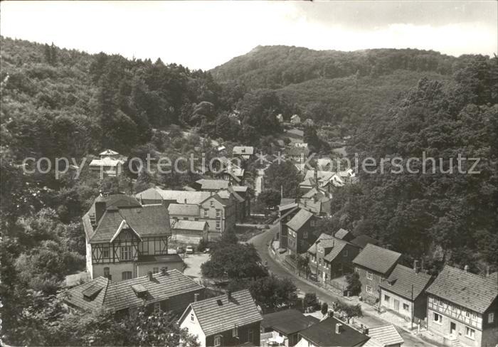 Thal Ruhla Blick vom Tempelchen