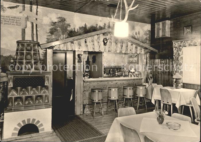 Ruhla Ruhlaer Skihuette Gaststube