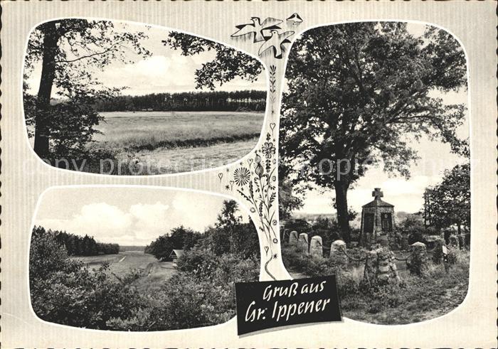 Gross Ippener Landschaftspanorama Gedenkstaette