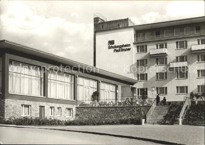 Caemmerswalde OT Rauschenbach FDGB Erholungsheim Paul Gruner