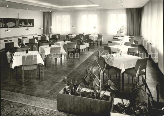 Plau See FDGB Erholungsheim Emil Otto Cafe