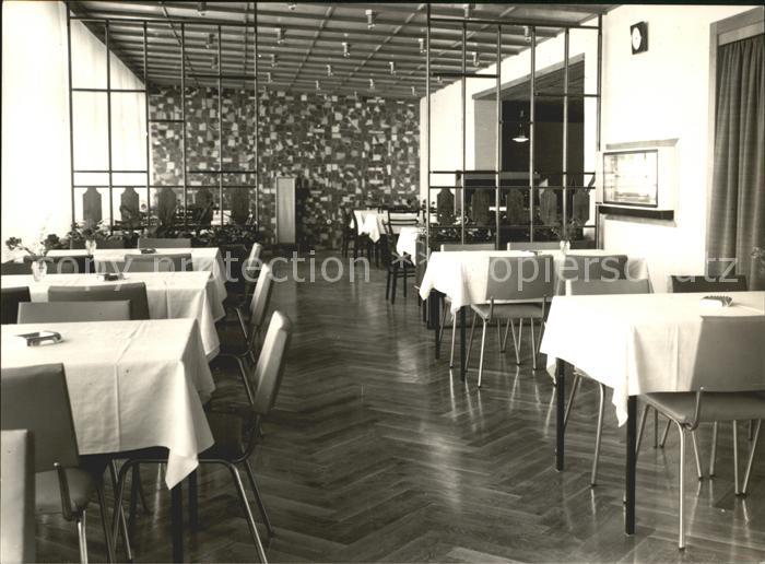 Saalfeld Saale Konsum Gaststaette Kulmberghaus Gastraum