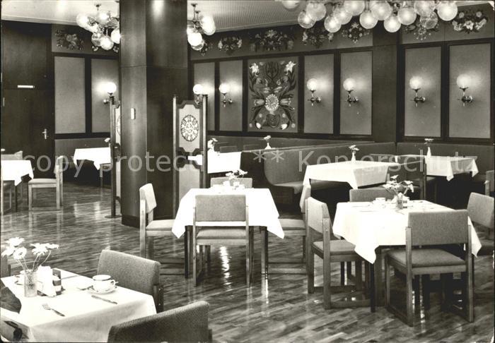 Zinnowitz Ostseebad Usedom Ferienheim Roter Oktober Speisesaal