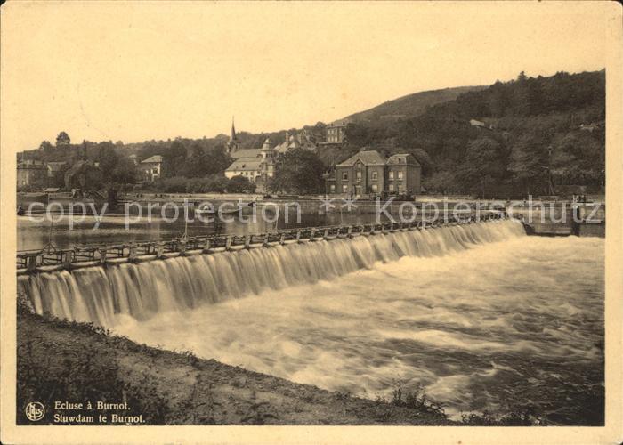 Burnot Riviere Stuwdam te Burnot