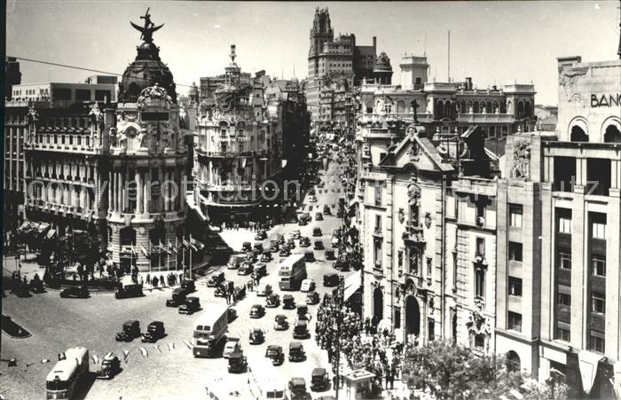Madrid Spain Avenida de Jose Antonio