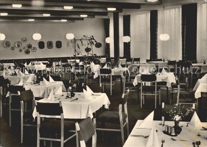 Dierhagen Ostseebad Erholungsheim Kaeptn Brass Speisesaal