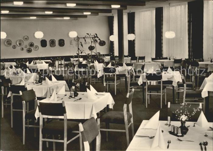 Dierhagen Ostseebad Erholungsheim Kaeptn Brass Speisesaal