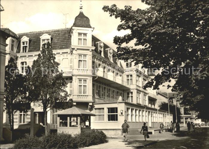 Ahlbeck Ostseebad FDGB Erholungsheim Bernhard Goering Haus I