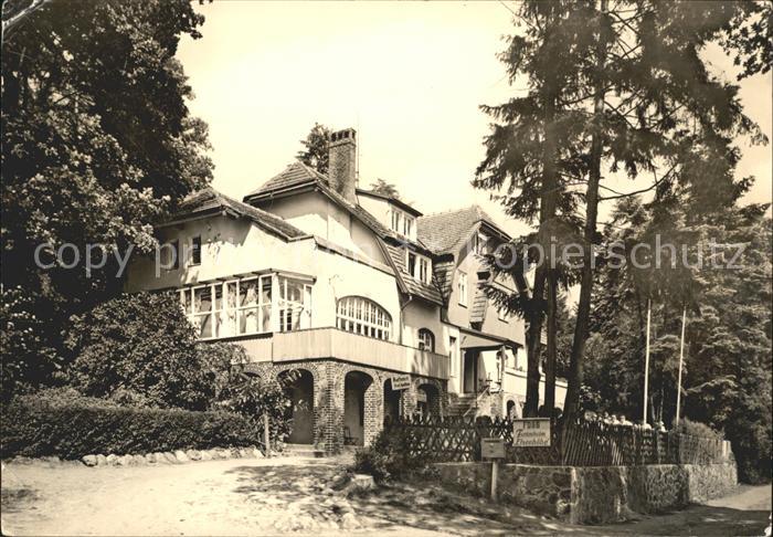 Flecken Zechlin FDGB Ferienheim Elsenhoehe