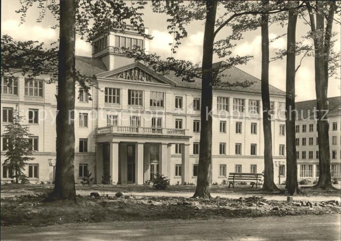 Bad Berka Zentralklinik fuer Lungenkrankheiten und Tuberkulose