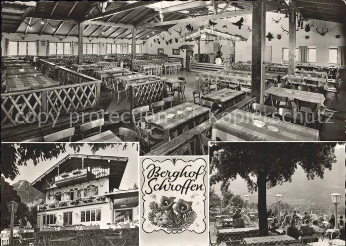 Bad Reichenhall Berghof Schroffen Festsaal mit Predigtstuhl