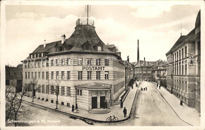 Schwenningen Neckar Postamt Uhrenstadt